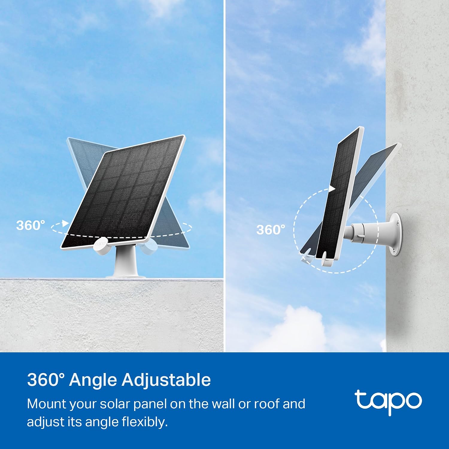 TP-Link Tapo Outdoor Wireless Camera with Solar Panel Bundle: Outdoor Wireless Camera C420S1 + Solar Panel A200 (2K QHD, Color Night Vision, Starlight Sensor, Works w/Alexa & Google Home)