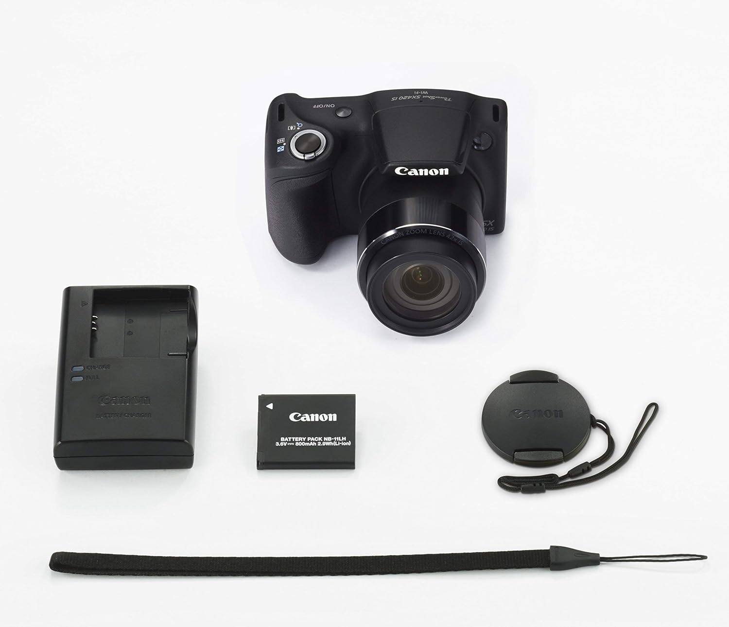 Canon Digital Camera PowerShot SX420 is 42x Optical Zoom (Renewed)