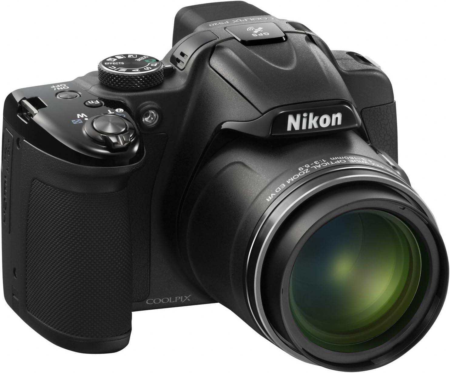 Nikon Digital Camera COOLPIX P520 BK Black P520BK