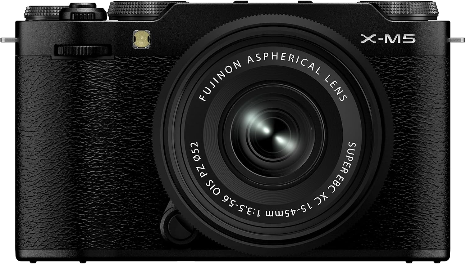 FUJIFILM X-M5 Mirrorless Digital Camera XC15-45mmF3.5-5.6 OIS PZ Lens Kit - Black