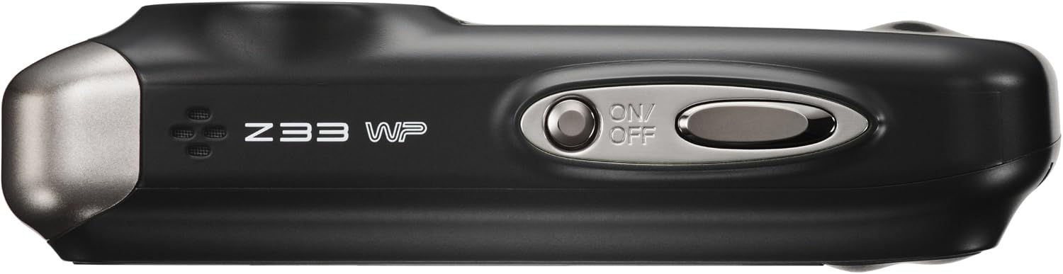 Fujifilm FinePix Z33WP 10 MP Waterproof Digital Camera with 3x Optical Zoom (Black)