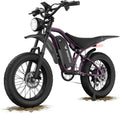 BIGNIU Electric Bike, Ebikes for Adults with Peak 1200W Motor, 20' Fat Tire, 48V 15A Battery, 7-Speed, Dual Disc Brakes E Bike for Off-Road and City Riding Electric Dirt Bike for Adults