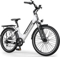 Funhang Electric Bike for Adults, 1000W Peak Ebike, 50Miles 20MPH Step Thru Electric Bicycle, 26' Commuter E Bikes with 48V Built-in Removable Battery, Adjustable Stem, 7-Speed, UL 2849 Certified