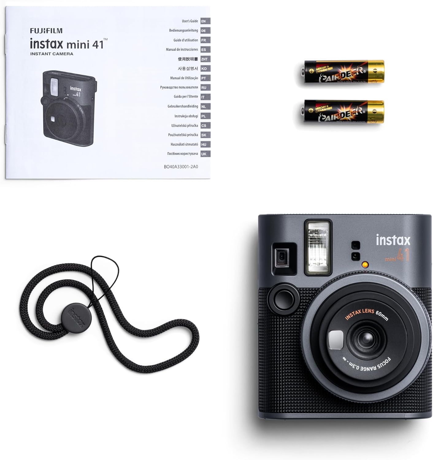 Fujifilm Instax Mini 41 Instant Film Camera