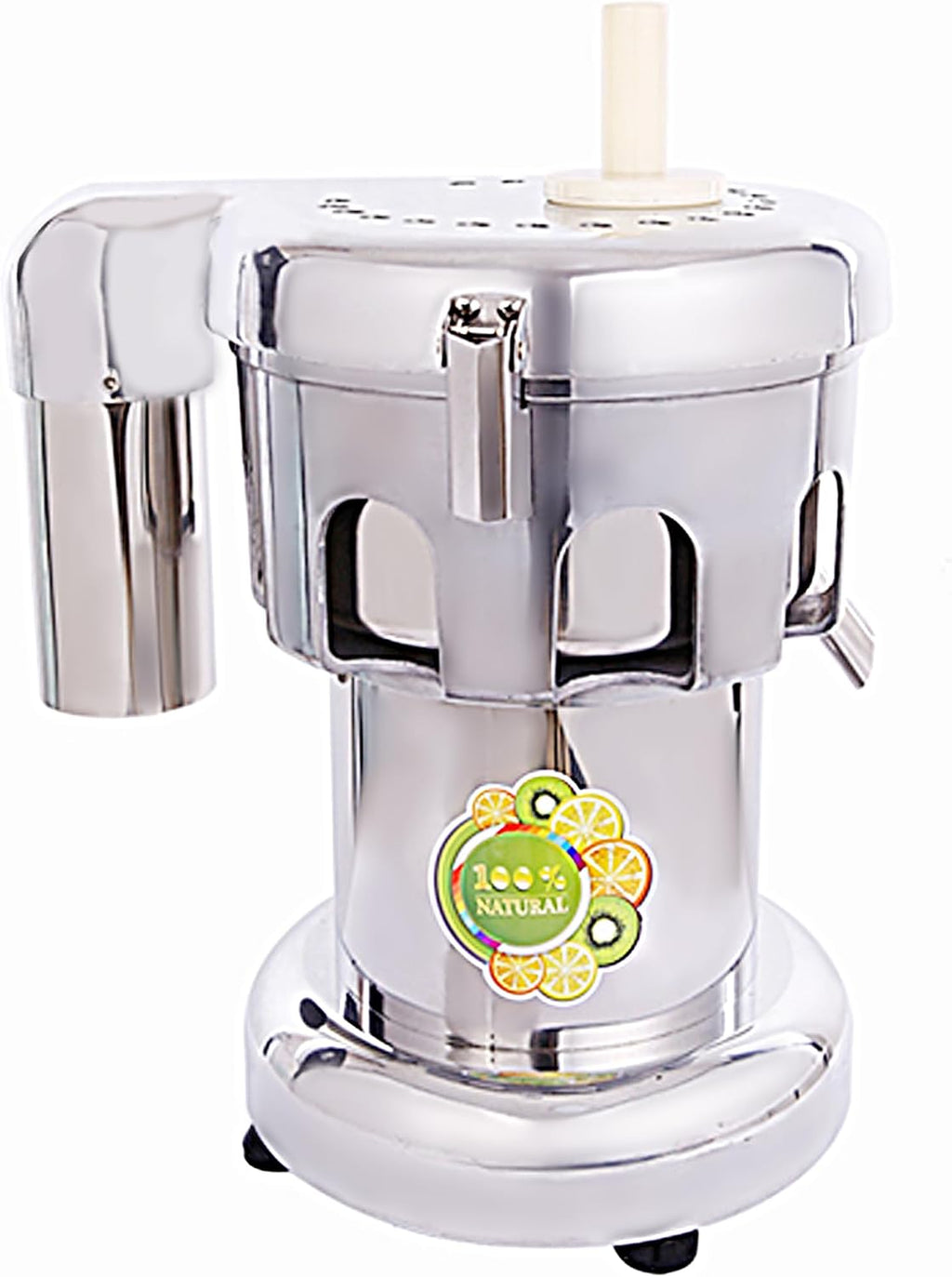 Fruit and Vegetable Juicer Centrifugal Fruit Juicer Electric Vegetable Juice Maker Commercial Fruit Juice Making Machine Fruit Juicer Presser Stainless Steel Juice Extractor Maker 110V