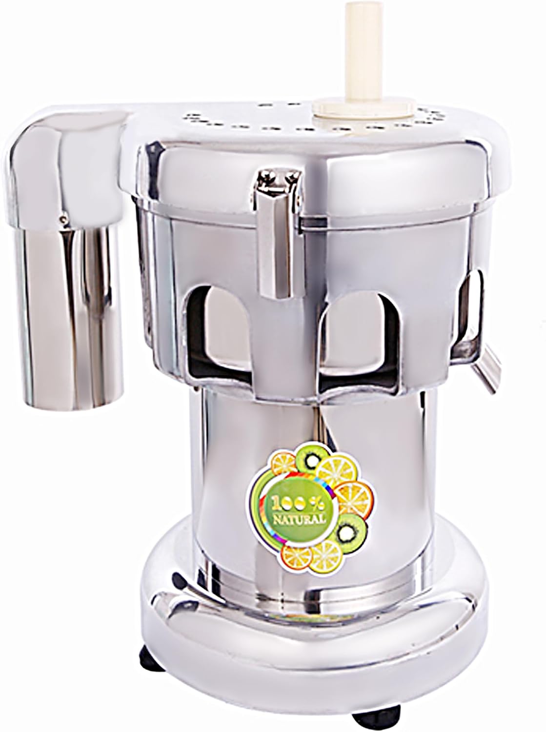 Fruit and Vegetable Juicer Centrifugal Fruit Juicer Electric Vegetable Juice Maker Commercial Fruit Juice Making Machine Fruit Juicer Presser Stainless Steel Juice Extractor Maker 110V