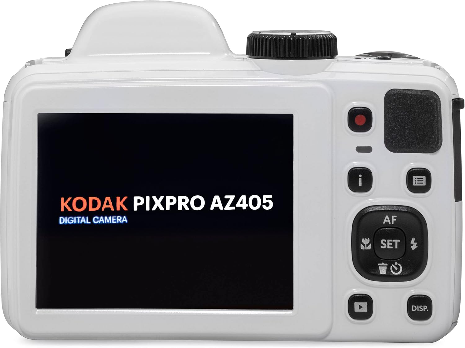 Kodak PIXPRO AZ405 Digital Camera (White), 16GB Memory Card, Camera Case, Accessories - Ultimate Bundle