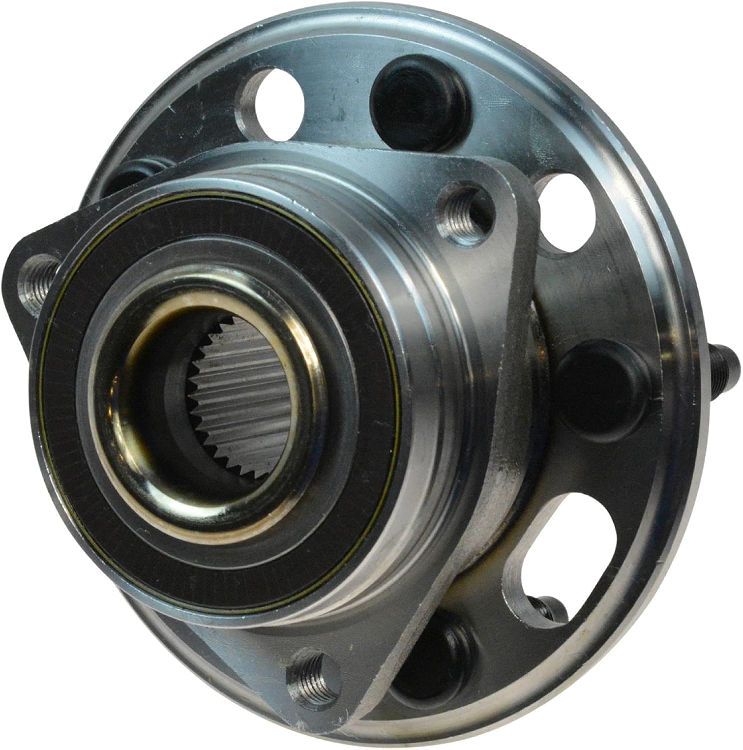 TRQ 2 Piece Front Rear Wheel Bearing & Hub Assembly Set Compatible with 2010-2016 Buick Lacrosse 2011-2017 Regal 2013-2017 Cadillac XTS 2014-2020 Chevrolet Impala 2013-2015 Malibu 2016 Malibu Limited