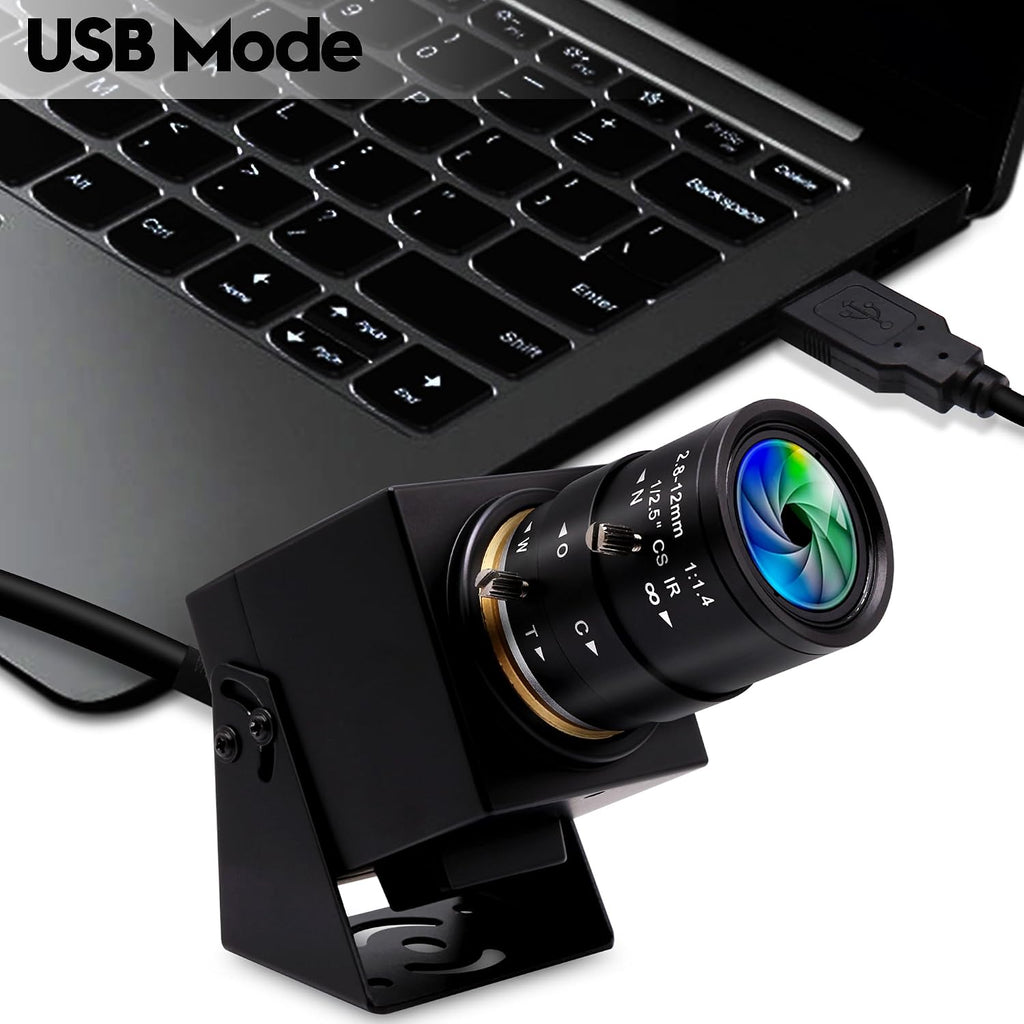 1080P HDMI Camera 4K USB Webcam for Live Streaming 30FPS 4X Optical Zoom Lens USB HDMI Simultaneous Output Video Camera Close-up PC Camers Plug and Play for Linux Raspberry Pi Jetson Nano