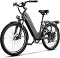 Cybervelo 750W Peak Electric Bike for Adults,up 80 Miles Removable Battery Ebike, 26' Electric E Bike with 7-Speed,Adult Electric Bicycles for Commute Beach Snow Womens/Man All Terrain