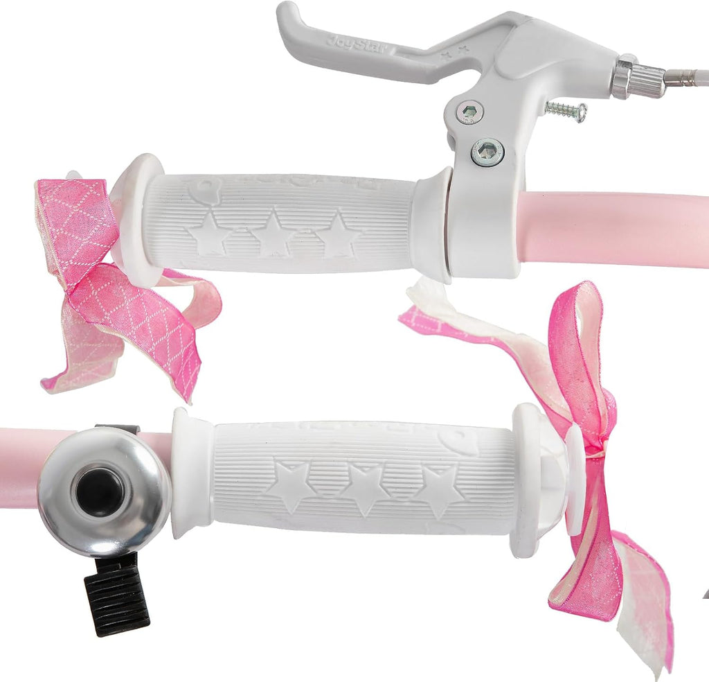 JOYSTAR Unicorn Kids Bike for Girls Ages 2-9 Years Old, 12 14 16 18 Inch Kids Bike with Training Wheels, Doll Seat, Streamers and Basket, Toddler Girl Bicycle, Multiple Colors