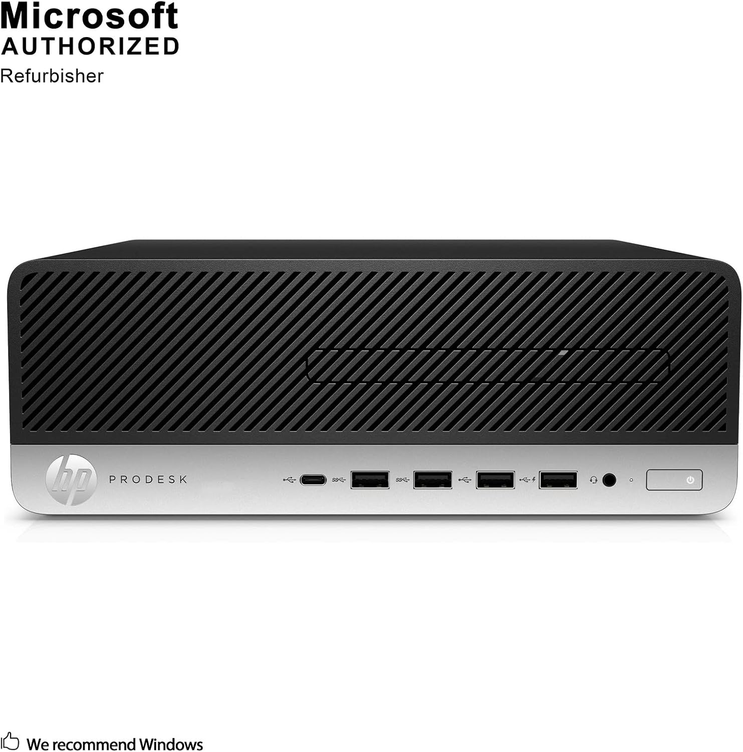 HP Business Desktop ProDesk 600 G3 SFF Computer, Intel Core i5-6500 3.2GHz, 16GB RAM, 512GB SSD, Windows 11 (Renewed)