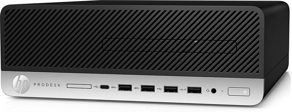 HP ProDesk 600 G4 SFF Desktop Computer, Intel Hexa Core i5-8500 3.0GHz, 16GB DDR4 RAM, 256GB PCIe SSD, Type-C, 2 Display Ports, Keyboard & Mouse, Black, Windows 11 Pro (Renewed)