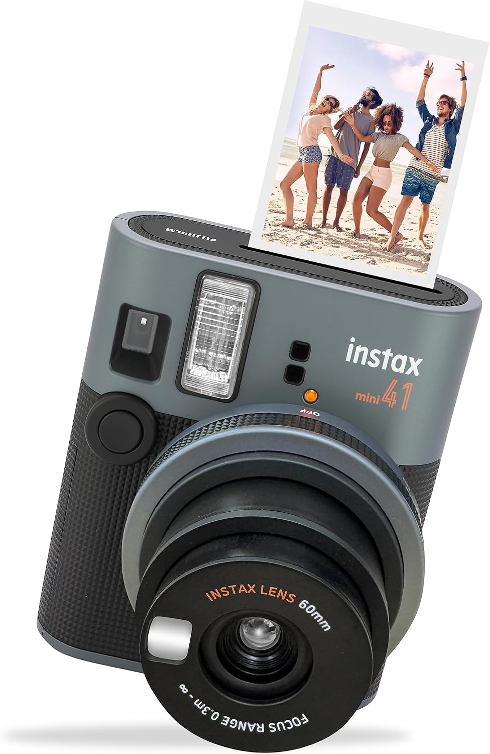 Fujifilm Instax Mini 41 Instant Camera + 20 Prints + Camera Case + Album and Quality Photo Microfiber Cloth