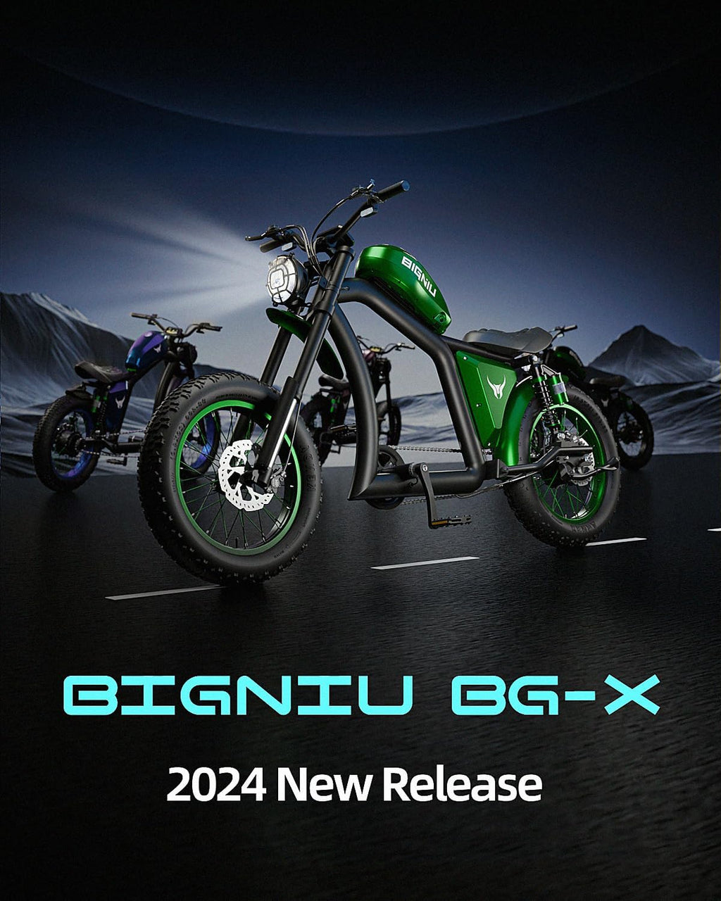 BIGNIU BG-X Electric Bike for Adults,1500W Brushless Motor 48V/31.5Ah Up to 40 Miles E-Bike Front/Rear Turn Signal Dual Suspension Ebikes