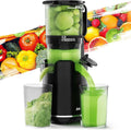 Cold Press Juicer, 5.3' Extra Large Wide Mouth, Aeitto Slow Juicer Machines, Professional Juice Extractor Machine,Self Feeding