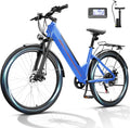 ZNH Electric Bike for Adults with 1000W Motor & 624/940.8 Wh Built-in Removable Battery, 70Miles 25 MPH Step Thru Electric Bicycle, 24'/26' Commuter E Bikes with 7-Speed, UL 2849 Certified