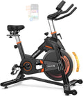 YOSUDA PRO Magnetic Exercise Bike 350 lbs Weight Capacity - Indoor Cycling Bike Stationary with Comfortable Seat Cushion, Silent Belt Drive