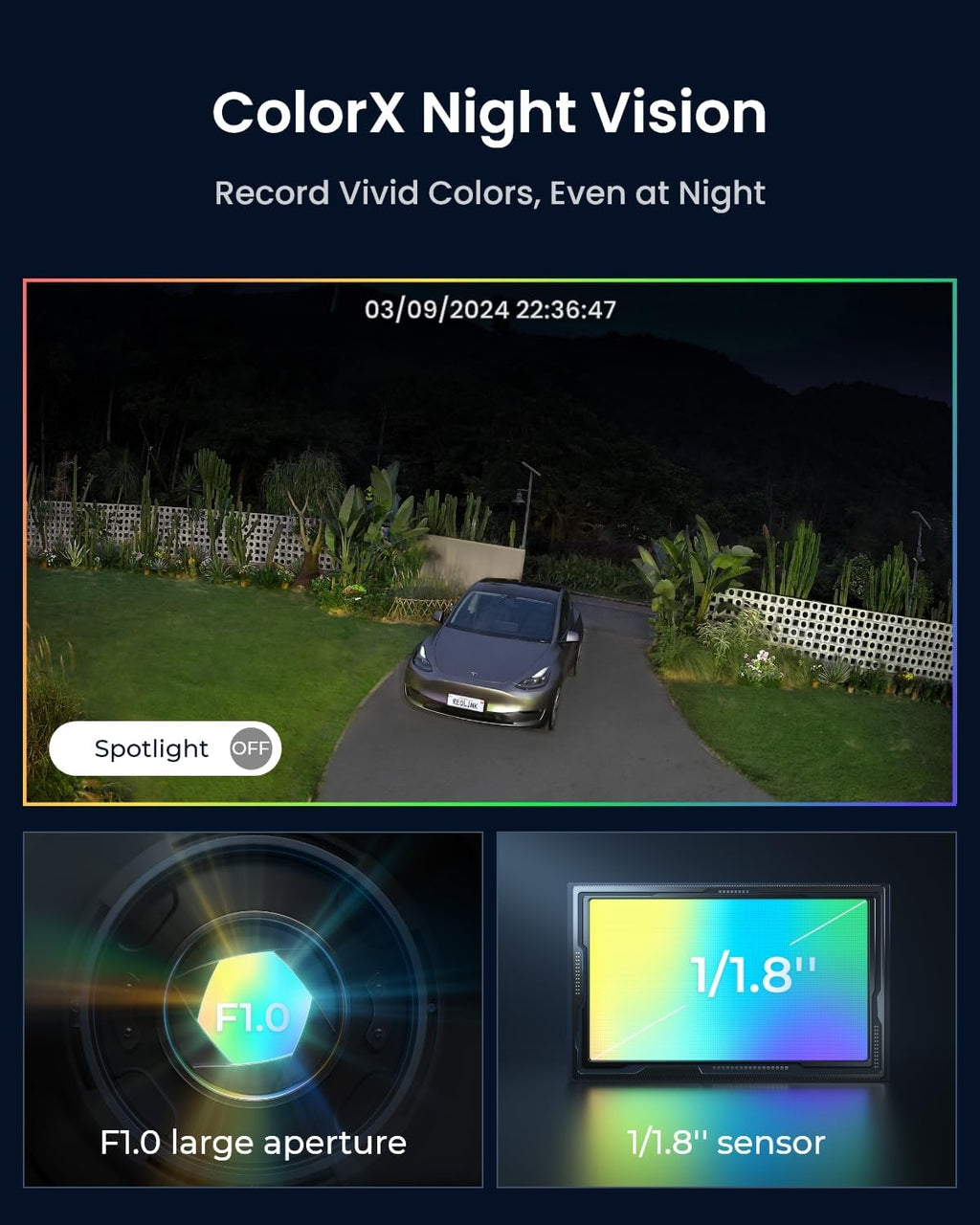 REOLINK Altas PT Ultra - 4K Security Camera Outdoor, 500 Days Battery Life, ColorX Night Vision Solar Camera Outdoor Wireless, 360° Pan Tilt Auto Tracking, Dual-Band Wi-Fi 6, Smart Detection