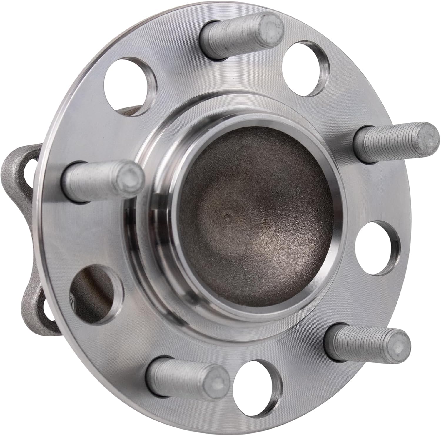 TRQ 2 Piece Rear Wheel Bearing & Hub Assembly Set Compatible with 2008-2017 Mitsubishi Lancer 2011-2012 Outlander Outlander Sport