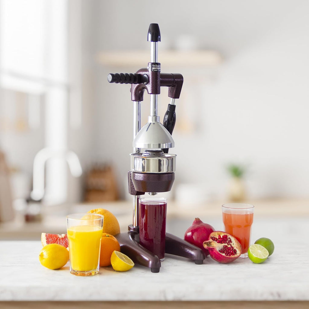 Tribest Pro MJP-105 XL Professional Manual Cold Press Juicer Machine for Pomegranates and Citrus (Purple)