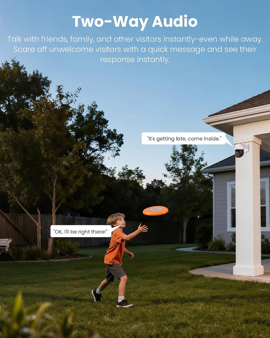 Hiseeu 4K Security Cameras Wireless Outdoor, 8MP 4-Cam Kit, 5G & 2.4G WiFi Cameras System for Home Security, Auto Tracking, Pan Tilt, Color Night Vision, Two-Way Audio, 16CH NVR, 1TB, No Subscription