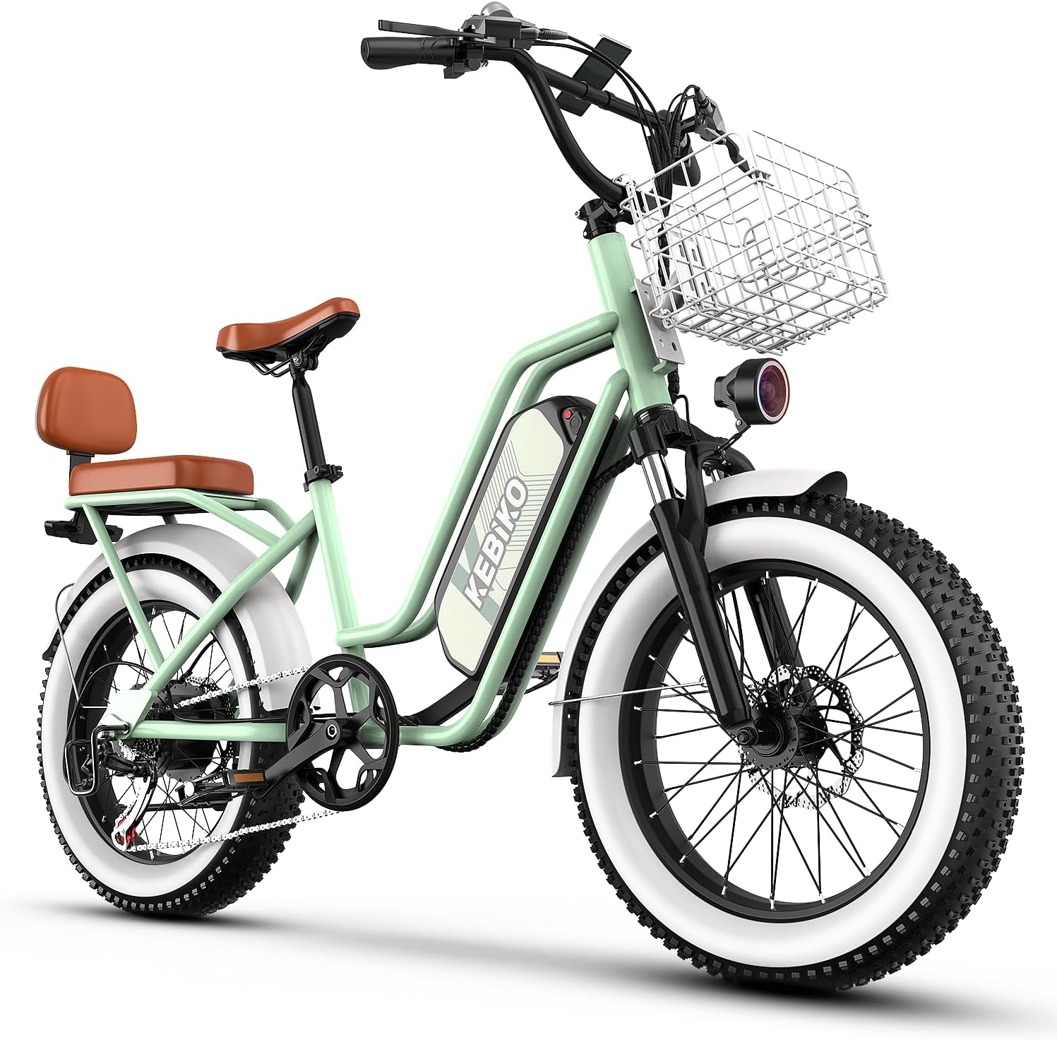 1500W Electric Bike for Adults,48V 20/25/60Ah Removable Battery Max Range 80Miles Electric Bicycle,20''×4' Fat Tire Ebike,Adult Electric Bicycles for Commute Beach Snow,E-Bike UL Certified
