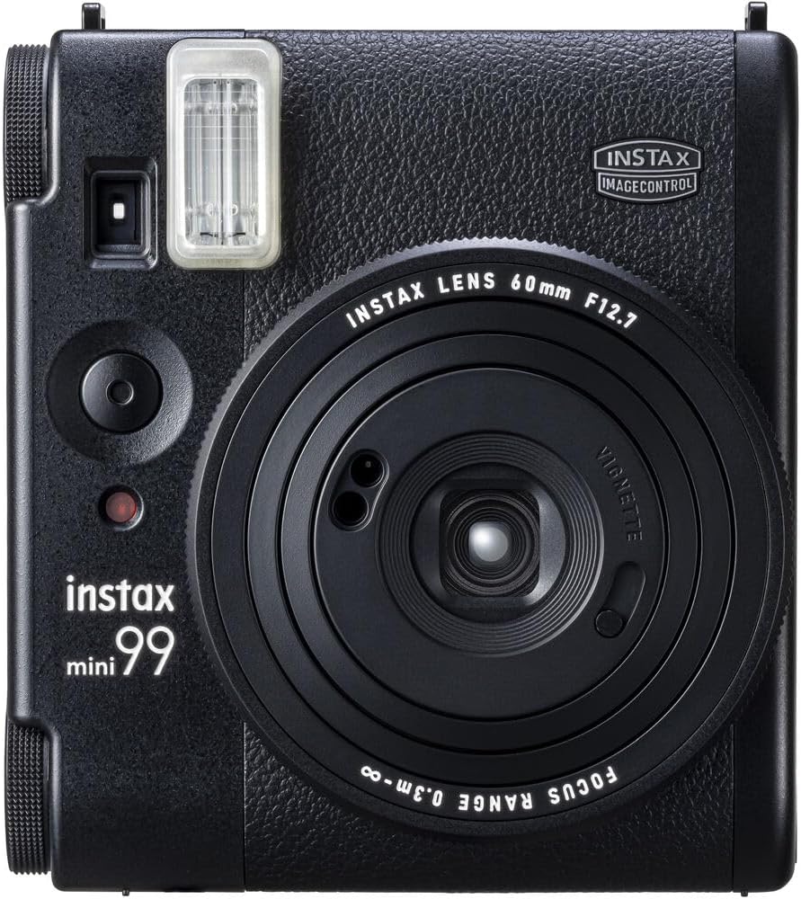 Fujifilm Instax Mini 99 Instant Camera Bundle with Carrying Case - Brown + More
