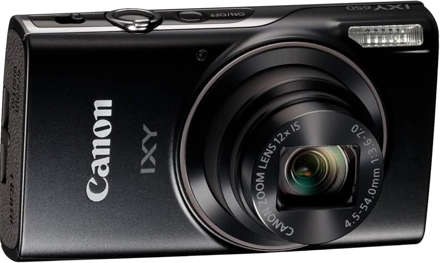 Canon PowerShot IXY 650 (ELPH 360) HS Digital Camera + 64GB Memory + Stabilizing Grip + Software Pack +More(Value Bundle) (Renewed)