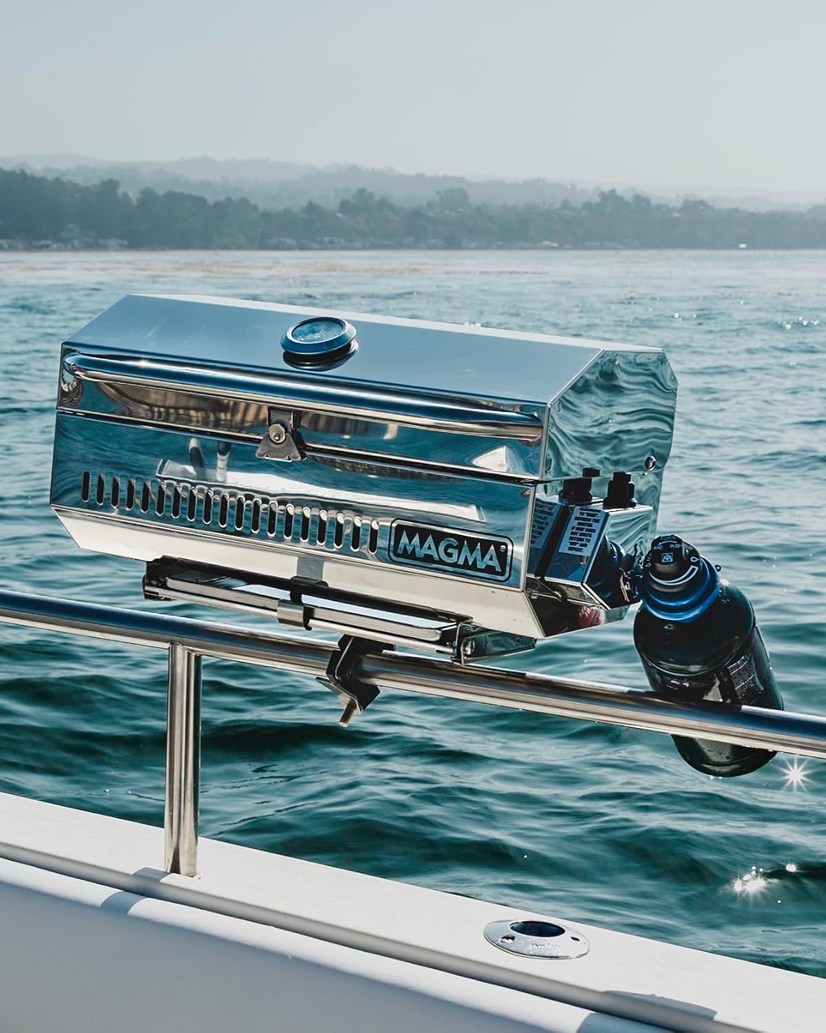 Magma A10-918-3 Anacapa Gas Grill, 9'x18' Grill Surface, Portable Stainless Steel BBQ, Ideal for Marine, RV, Camping & Outdoor Grilling