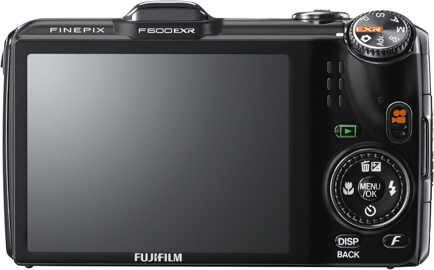 Fujifilm FinePix F600EXR 16 MP Digital Camera with CMOS Sensor and 15x Optical Zoom (Black)