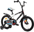 ACEGER Simon Kids Bike for Boys Girls Toddlers, Unisex for Aged 3-13 Years, 12 14 16 18 Inch Children Bicycle with Training Wheels, 20 Inch Bike with Kickstand