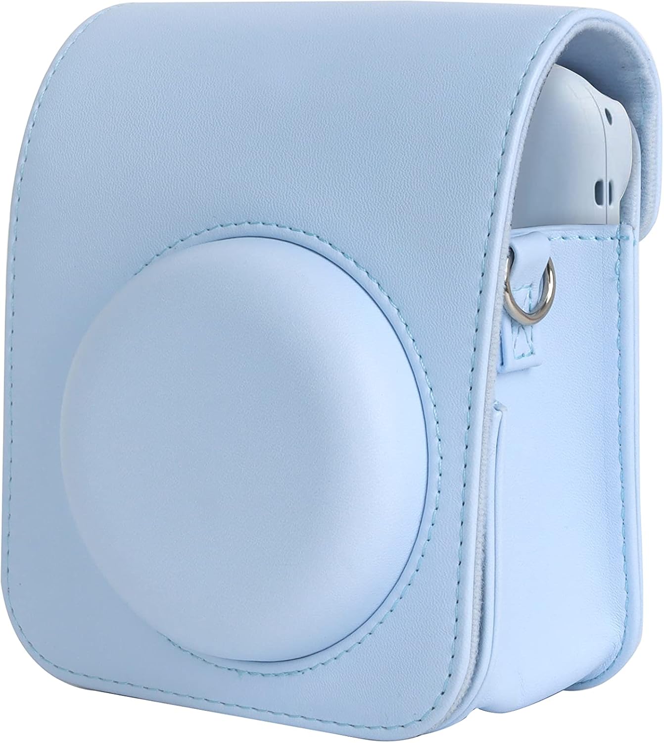 Fujifilm Instax Mini 12 Instant Film Camera (Pastel Blue) + Fuji Instax Mini Instant Film – 40 Sheets + Instant Camera Gift Bundle