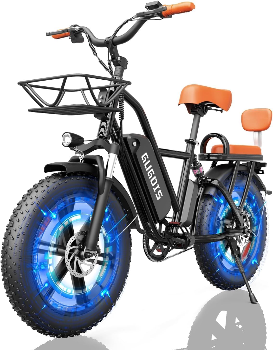 Electric Bike for Adults, 16'/20' Tire E-Bike with 750W/1000W Peak Motor, 48V Removable Battery, Up to 45/60 Miles Range & 28/30MPH, Folding Electric Bike for City and Outdoor Ride