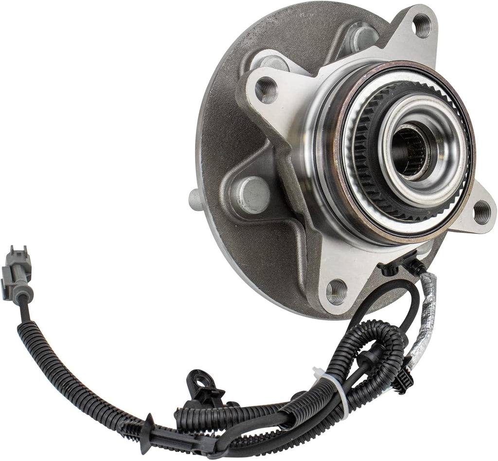 TRQ 2 Piece Wheel Bearing & Hub Assembly Set Compatible with 2018-2020 Ford F-150