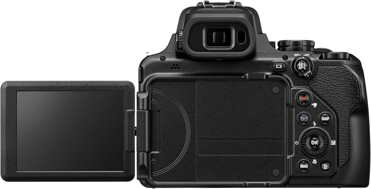 Nikon COOLPIX P1100 Superzoom Digital Camera | 125x Optical Zoom with Image Stabilization 16 MP 4K Ultra HD Video Wi-Fi Connectivity RAW Format and Rotating LCD Screen (Black)