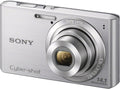 Sony Cyber-shot DSCW610 14.1 MP Digital Camera with 4x Optical Zoom and 2.7-Inch LCD (Silver) (2012 Model)