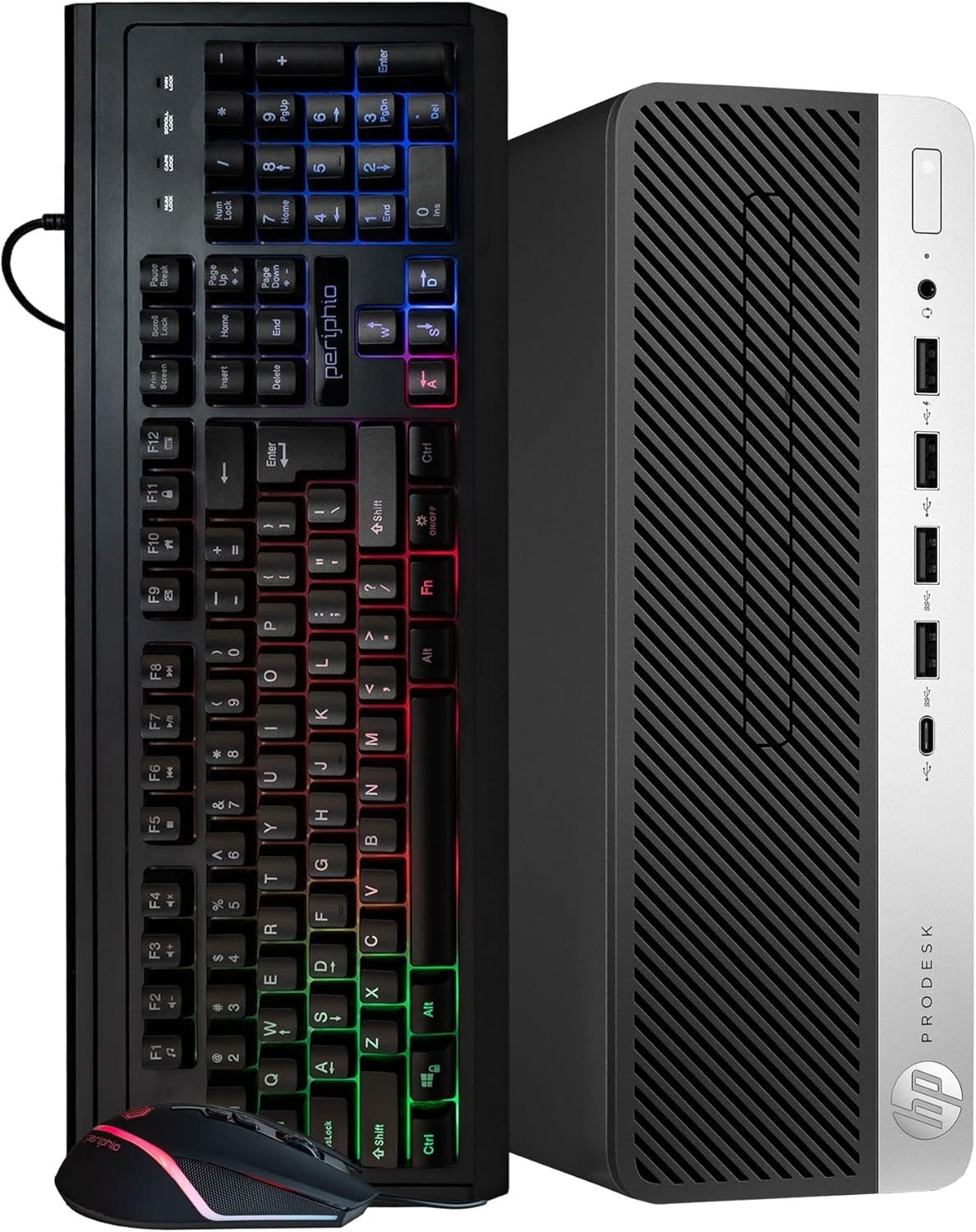 HP ProDesk 600G4 Desktop Computer | Hexa Core Intel i5 (3.2) | 16GB DDR4 RAM | 500GB SSD Solid State | Windows 11 Professional | Home or Office PC (Renewed) (500GB SSD, i5 I 16GB-500GB)