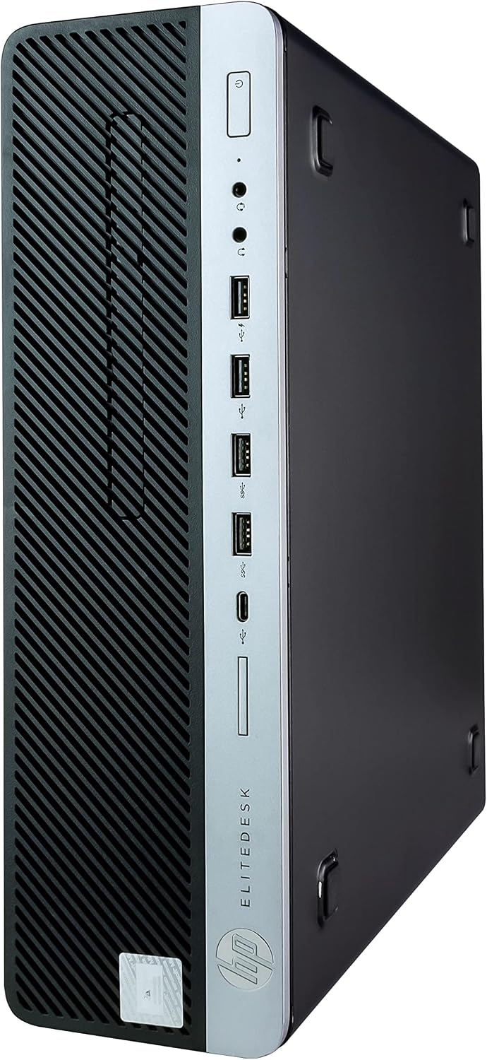 HP ProDesk 600G4 Desktop Computer | Hexa Core Intel i5 (3.2) | 32GB DDR4 RAM | 1TB SSD Solid State | Windows 11 | Home or Office PC (Renewed)