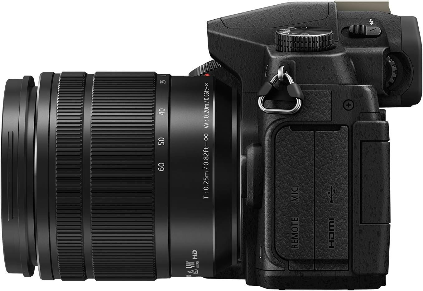 Panasonic LUMIX G85 4K Digital Camera, 12-60mm Power O.I.S. Lens, 16 Megapixel Mirrorless Camera, 5 Axis In-Body Dual Image Stabilization, 3-Inch Tilt and Touch LCD, DMC-G85MK (Black)