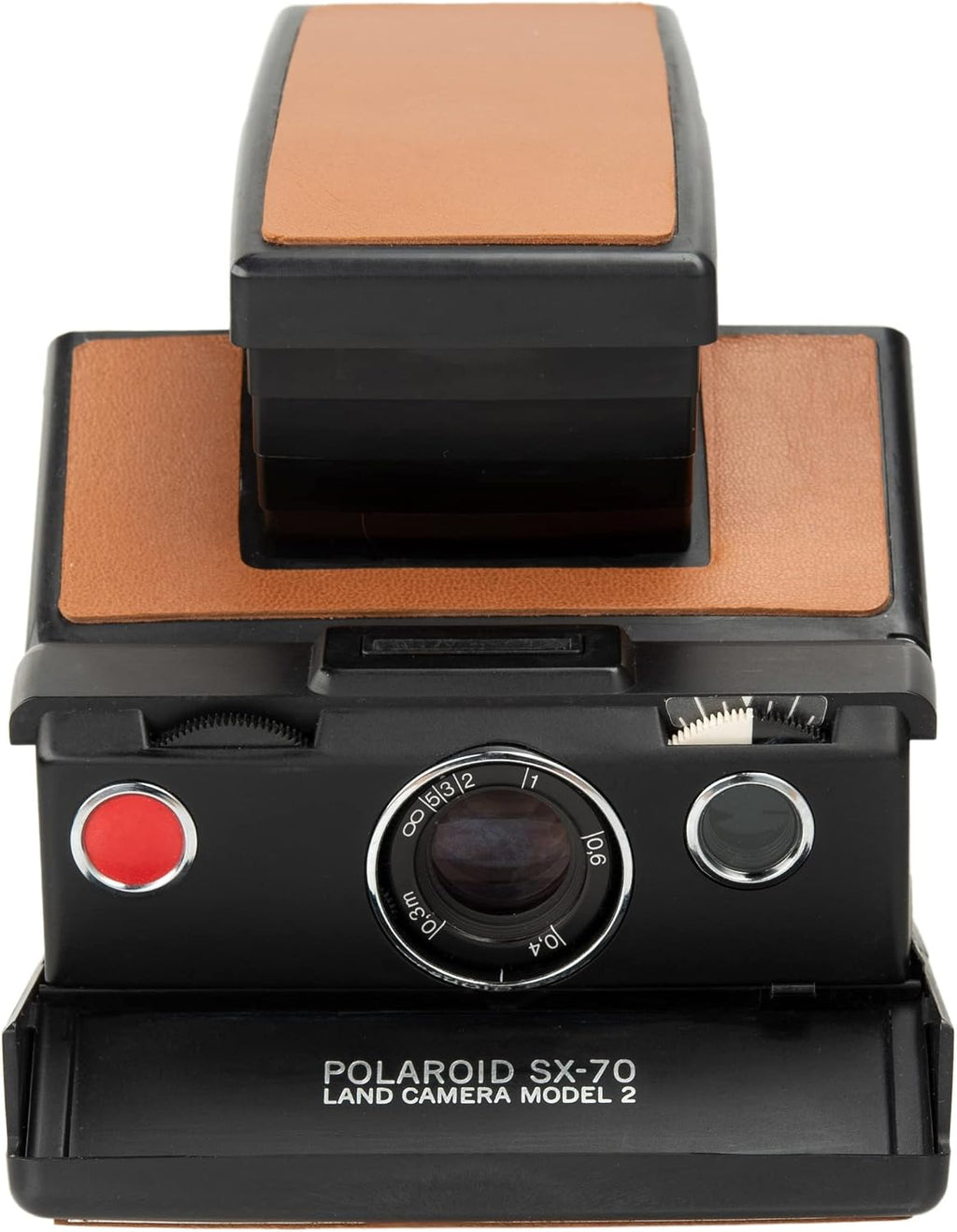 Polaroid SX-70 Land Camera Model 2 – Black Edition | Refurbished Folding SLR Instant Camera | Manual Focus | Uses SX-70 Film (Renewed)