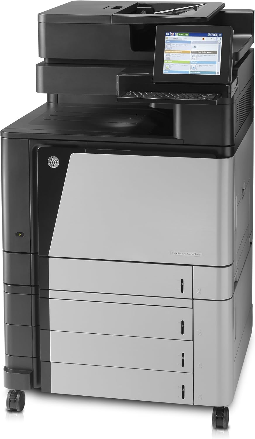 Certified Refurbished HP Color LaserJet Enterprise flow MFP M880z A2W75A All-in-one with three months warranty