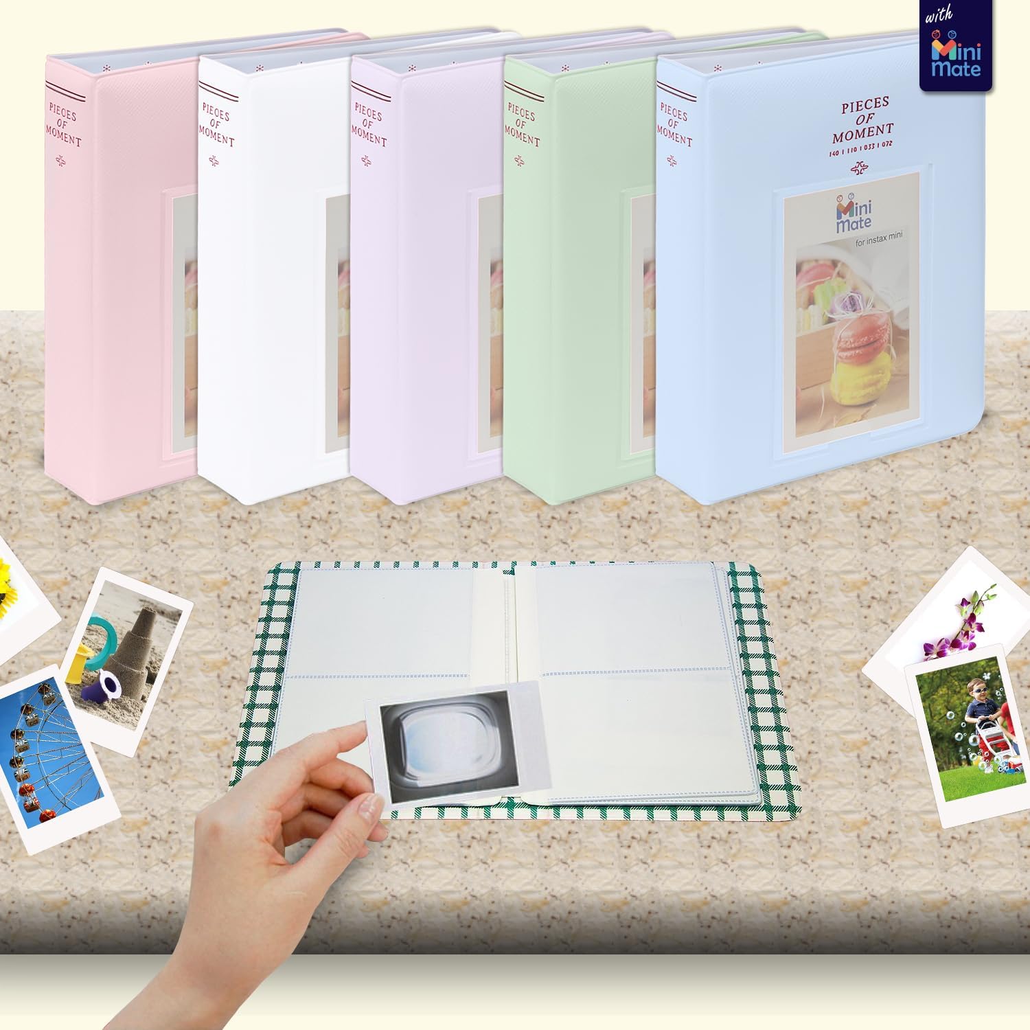 Fujifilm Instax Mini 12 Instant Camera Lilac Purple + Carrying Case + Fuji Instax Film Value Pack (40 Sheets) Accessories Bundle, Color Filters, Photo Album, Assorted Frames