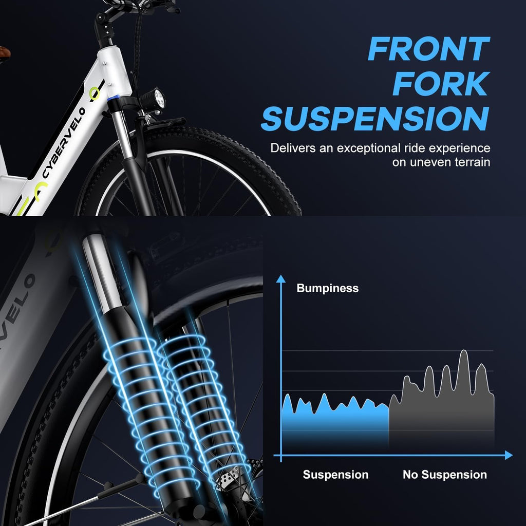 YorkE 26' Electric Bike for Adult,1000W Peak, up 80 Miles Removable Battery Ebike,Adult Electric Bicycles for All Terrain,Men Women E Bike, 7-Speed
