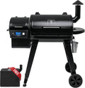 Z GRILLS Wood Pellet Grill & Smoker, PID V3.0 Controller, Meat Probe, 8 in 1 Outdoor BBQ Grill Auto Temperature Control, 459 Sq in Black, 450A