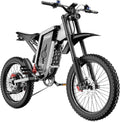 Freego X2 Electric Motorcycle for Adults, Electric Dirt Bike 6000W Motor 60V 30Ah Removable Battery, Max 50Mph, 19' x2' Tire Full Suspension/Hydraulic Brake,UL2849 and UL2271 Certifications