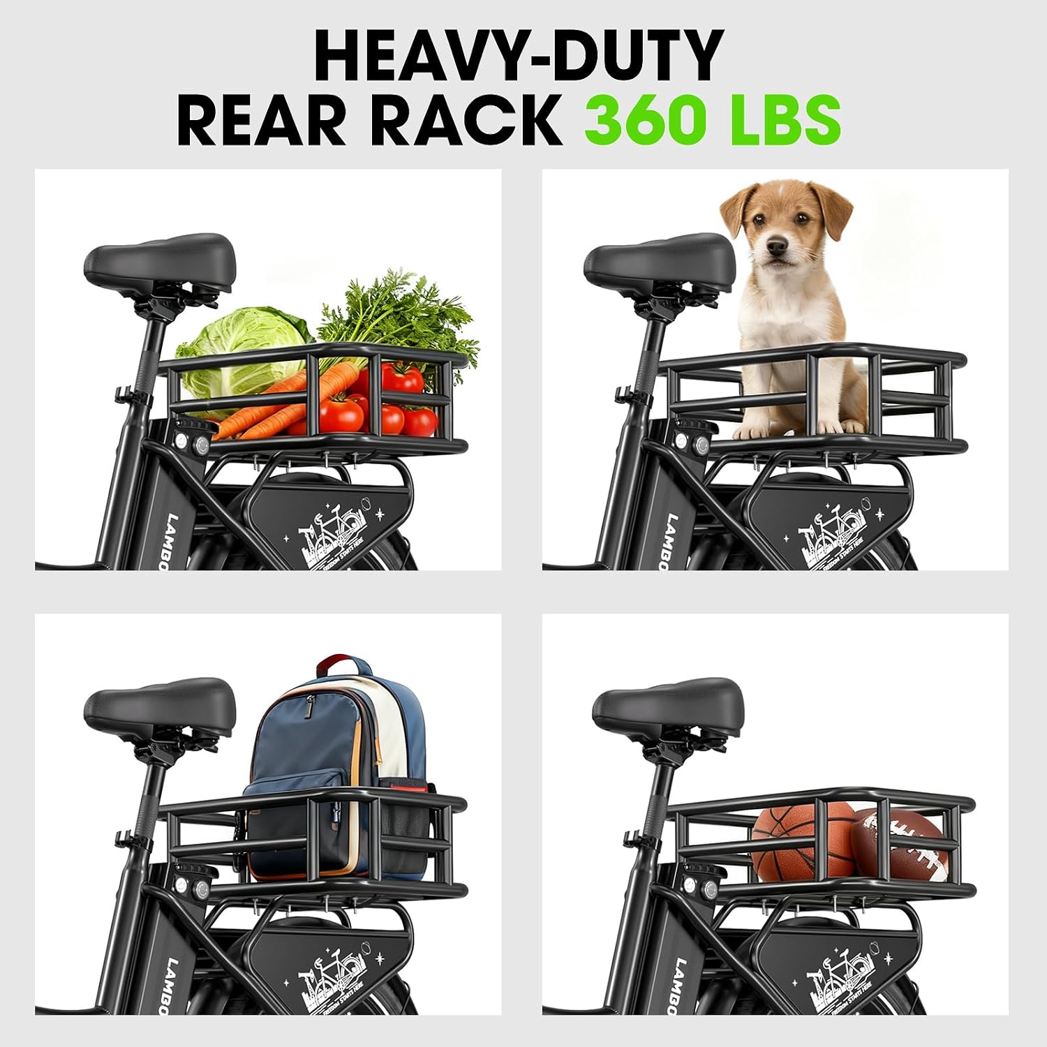 Electric Bike for Adults - 1000W Peak Motor Ebike with 48V15Ah Removable Battery, 20' x 3.0 Fat Tire Step-Thru 7-Speed Commuter Electric Bicycle, Up to 24 MPH, 70 Miles Range, UL 2849 Certified.