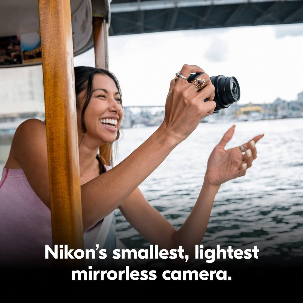 Nikon Z 30 with Wide-Angle Zoom Lens | Our most compact, lightweight mirrorless stills/video camera with 16-50mm zoom lens | Nikon USA Model