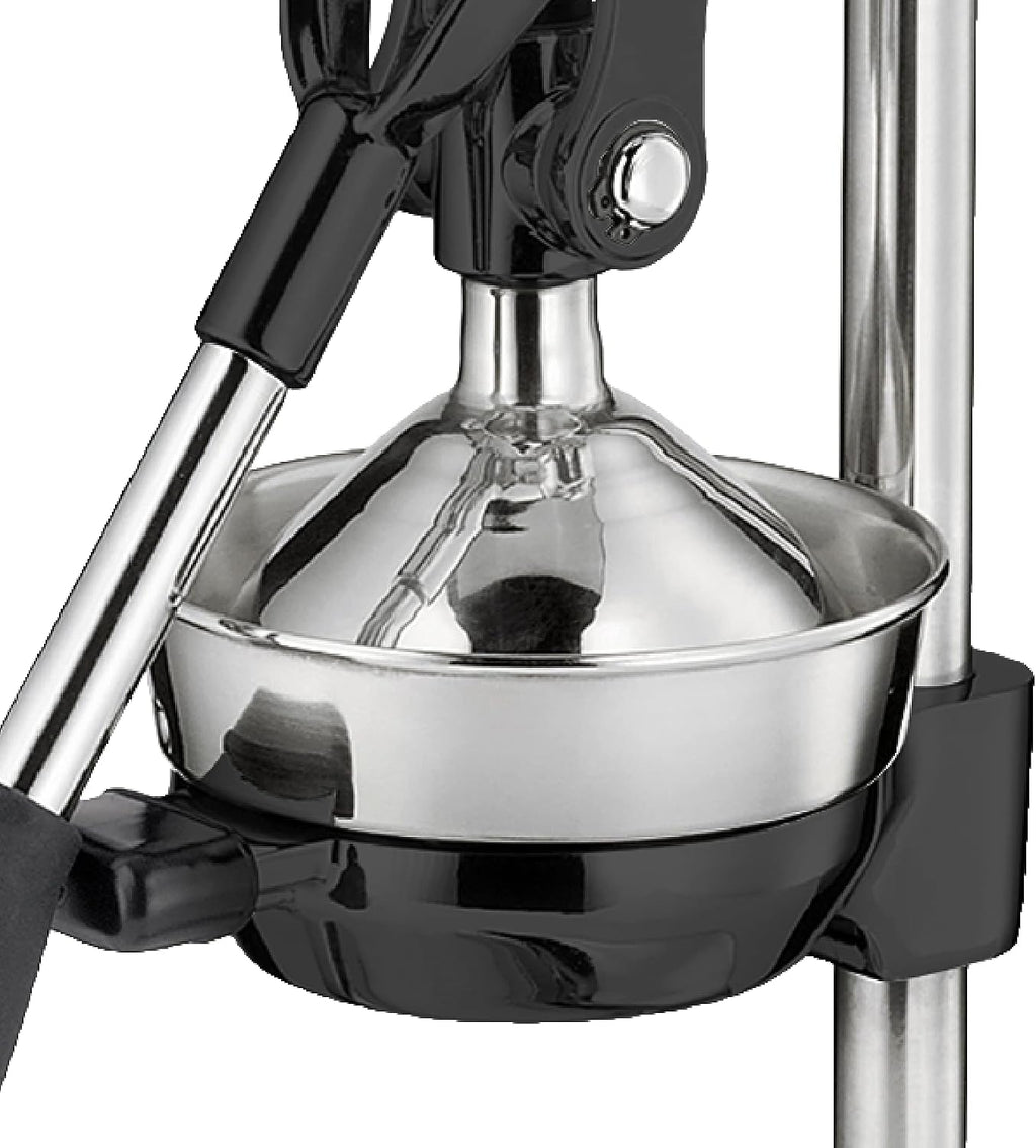 Cilio Commercial Grade Citrus Press Manual Juicer, Black