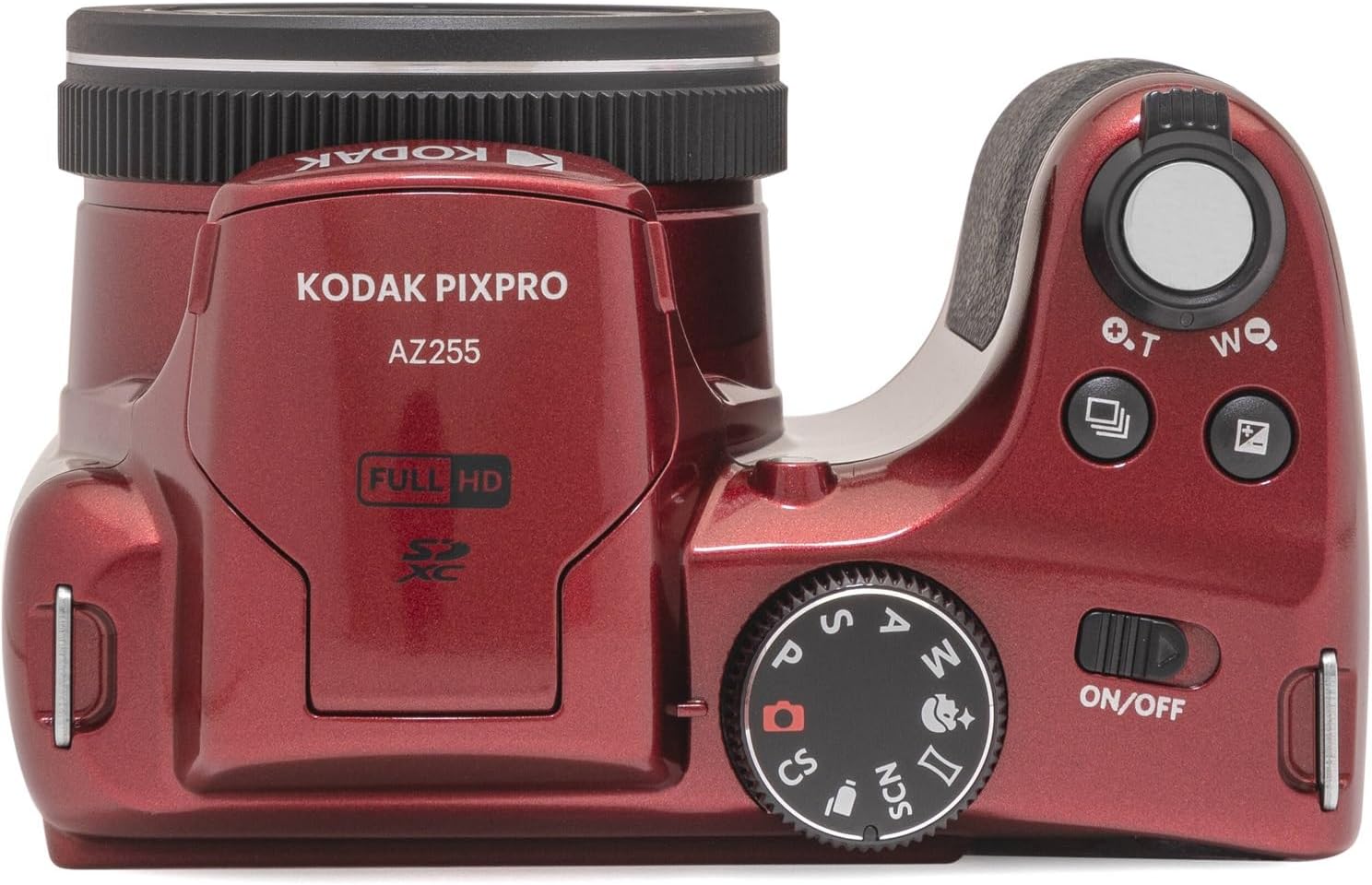 Kodak PIXPRO AZ255 25X Optical Zoom 16MP Digital Camera (Red)+ 32GB Memory Card (2) + Digital Camera/Video Case
